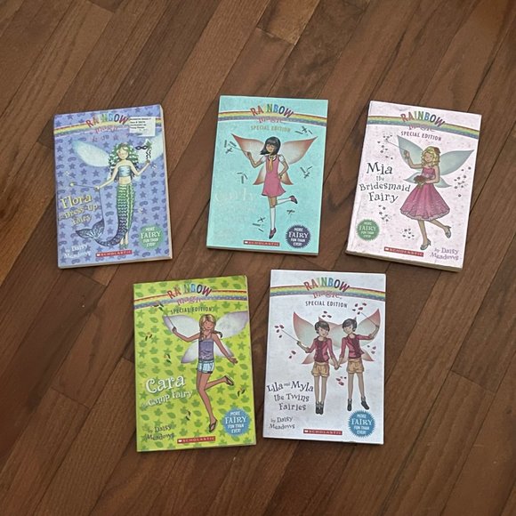 Rainbow Magic Special Edition 5 Book Lot Good Used Condition - Picture 6 of 12